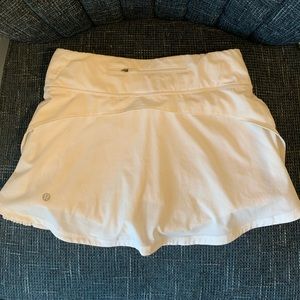 White Lululemon Skirt- size 4